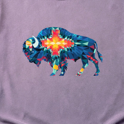 Buffalo Southwestern Mosaic Cotton T-Shirt