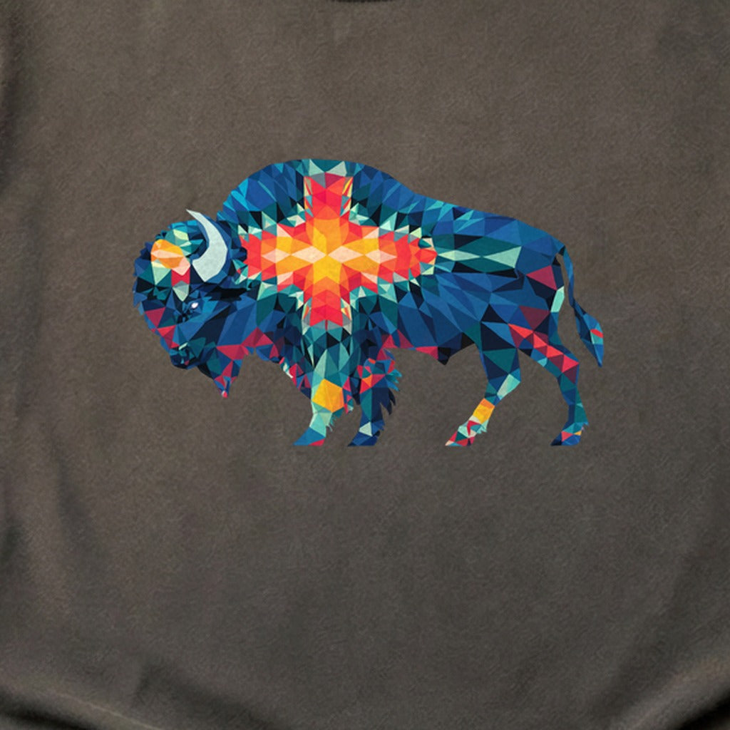 Buffalo Southwestern Mosaic Cotton T-Shirt