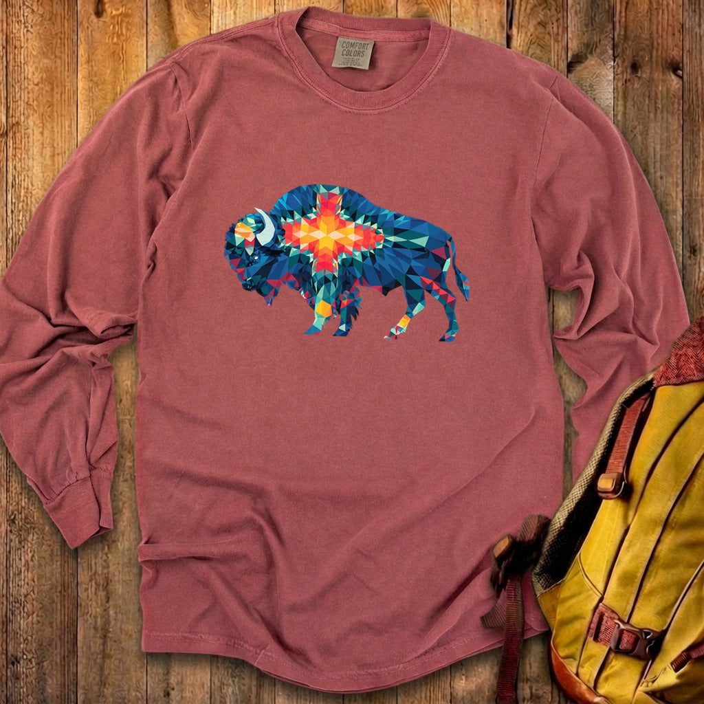 Buffalo Southwestern Mosaic Cotton Long Sleeve