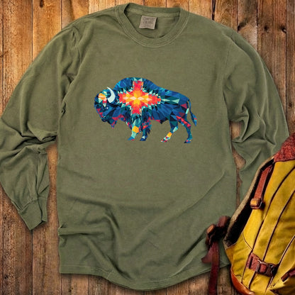 Buffalo Southwestern Mosaic Cotton Long Sleeve