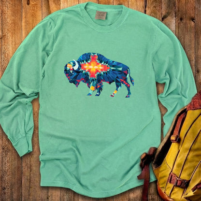 Buffalo Southwestern Mosaic Cotton Long Sleeve