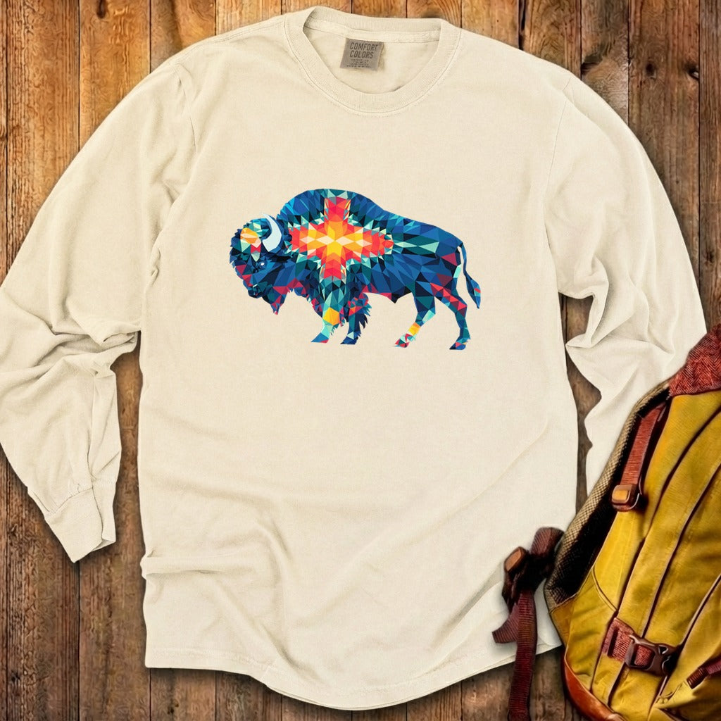 Buffalo Southwestern Mosaic Cotton Long Sleeve