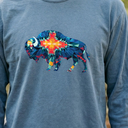 Buffalo Southwestern Mosaic Cotton Long Sleeve