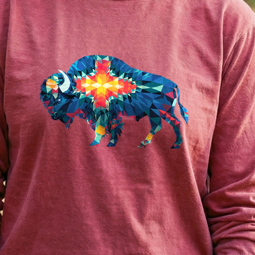 Buffalo Southwestern Mosaic Cotton Long Sleeve