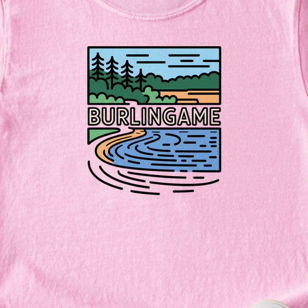 Burlingame State Park Kids Cotton T-Shirt