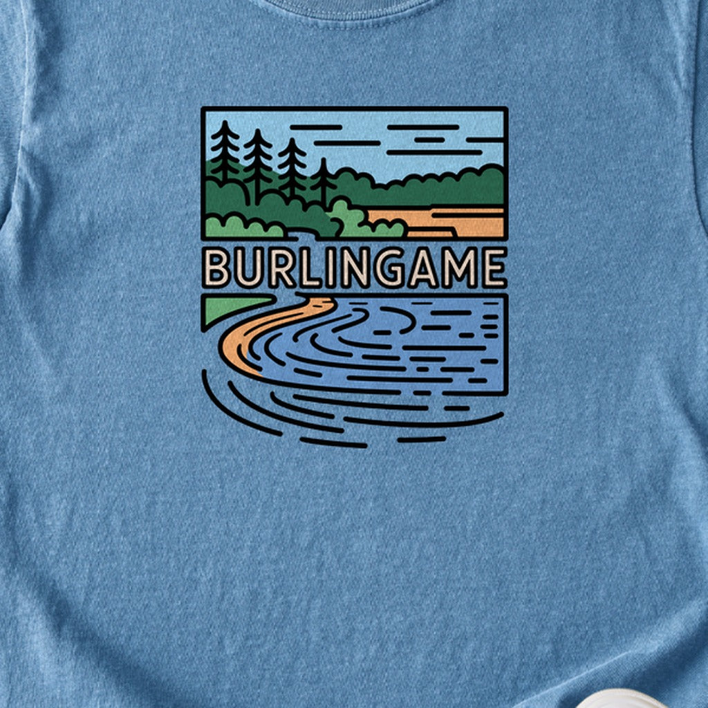 Burlingame State Park Kids Cotton T-Shirt