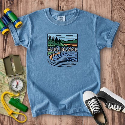 Burlingame State Park Kids Cotton T-Shirt