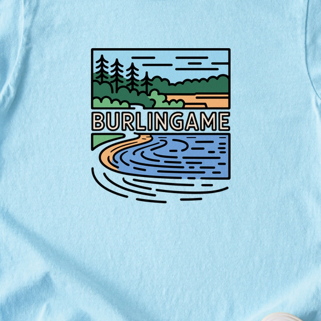 Burlingame State Park Kids Cotton T-Shirt