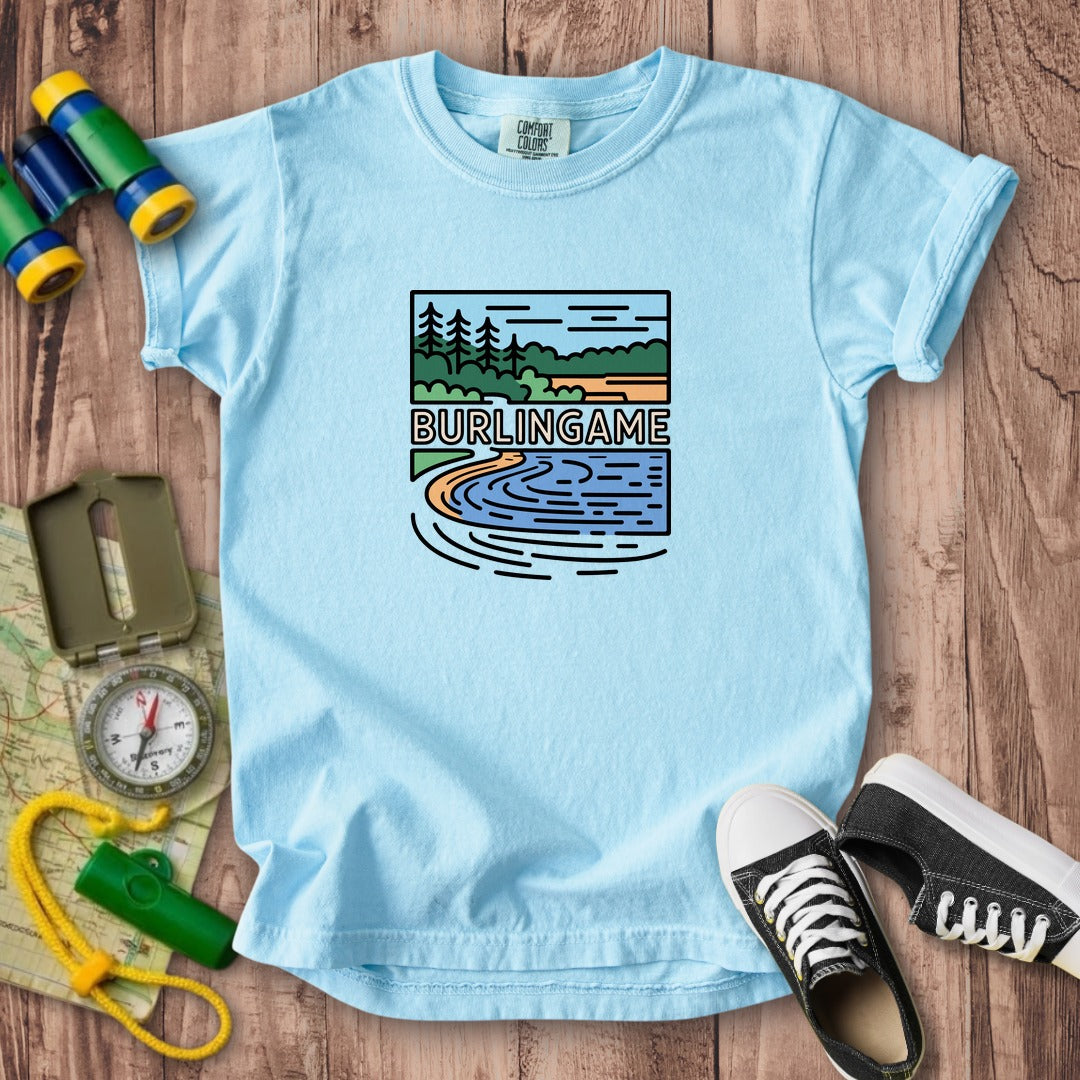 Burlingame State Park Kids Cotton T-Shirt