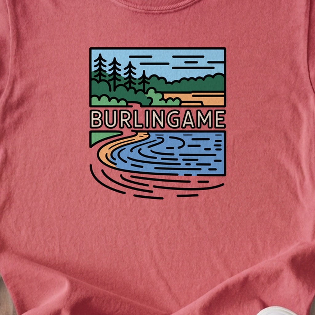 Burlingame State Park Kids Cotton T-Shirt