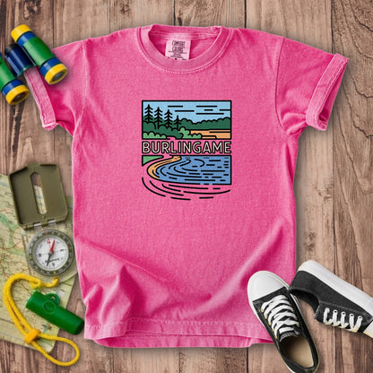 Burlingame State Park Kids Cotton T-Shirt