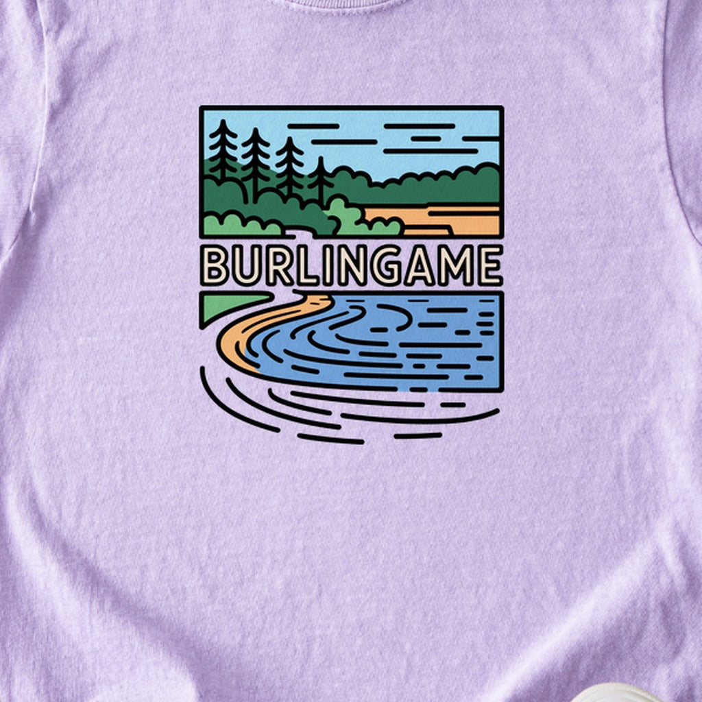 Burlingame State Park Kids Cotton T-Shirt