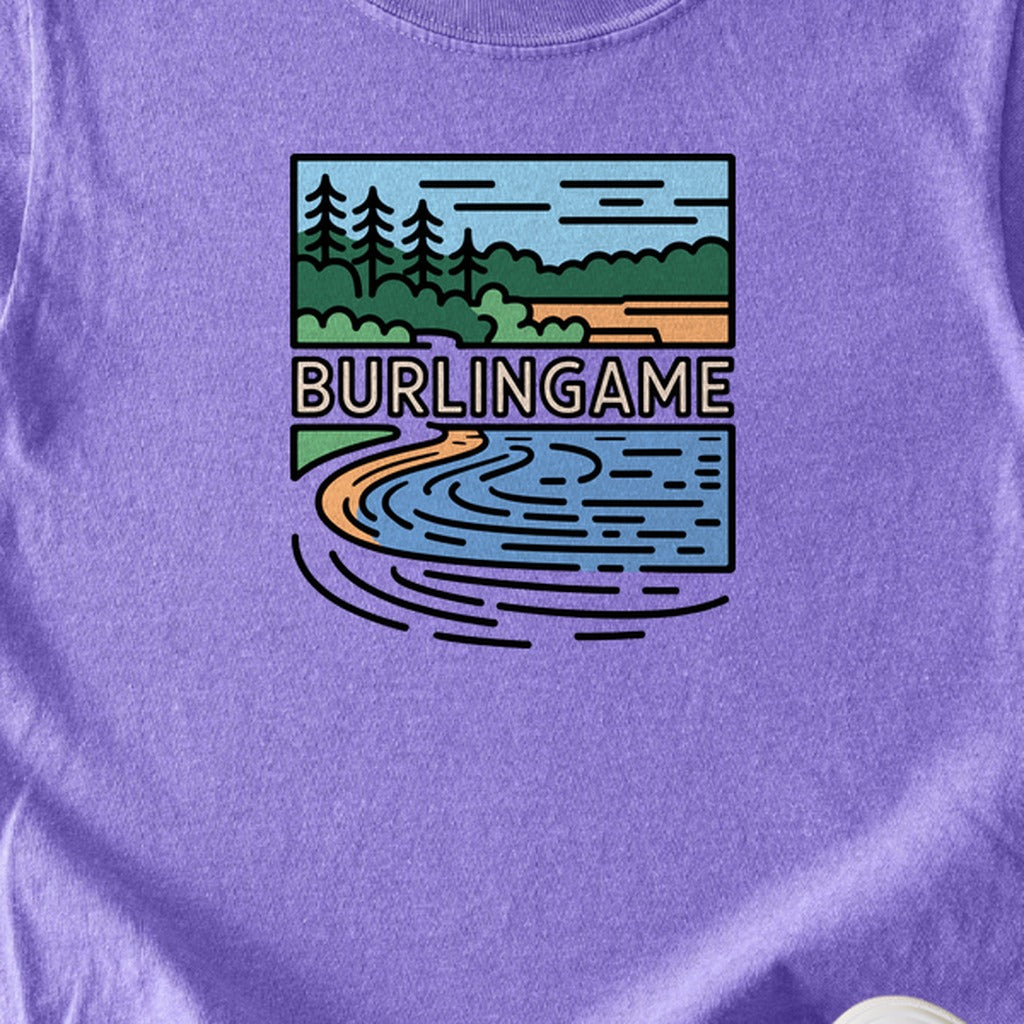 Burlingame State Park Kids Cotton T-Shirt