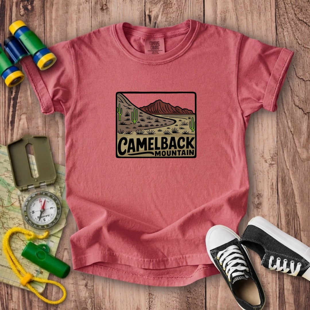 Camelback Mountain Kids Cotton T-Shirt