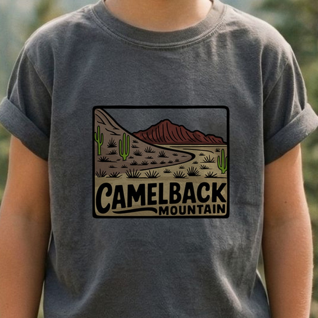 Camelback Mountain Kids Cotton T-Shirt
