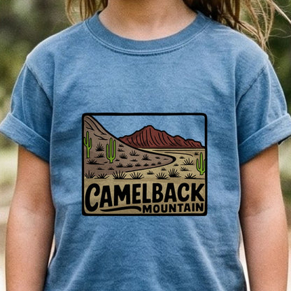 Camelback Mountain Kids Cotton T-Shirt