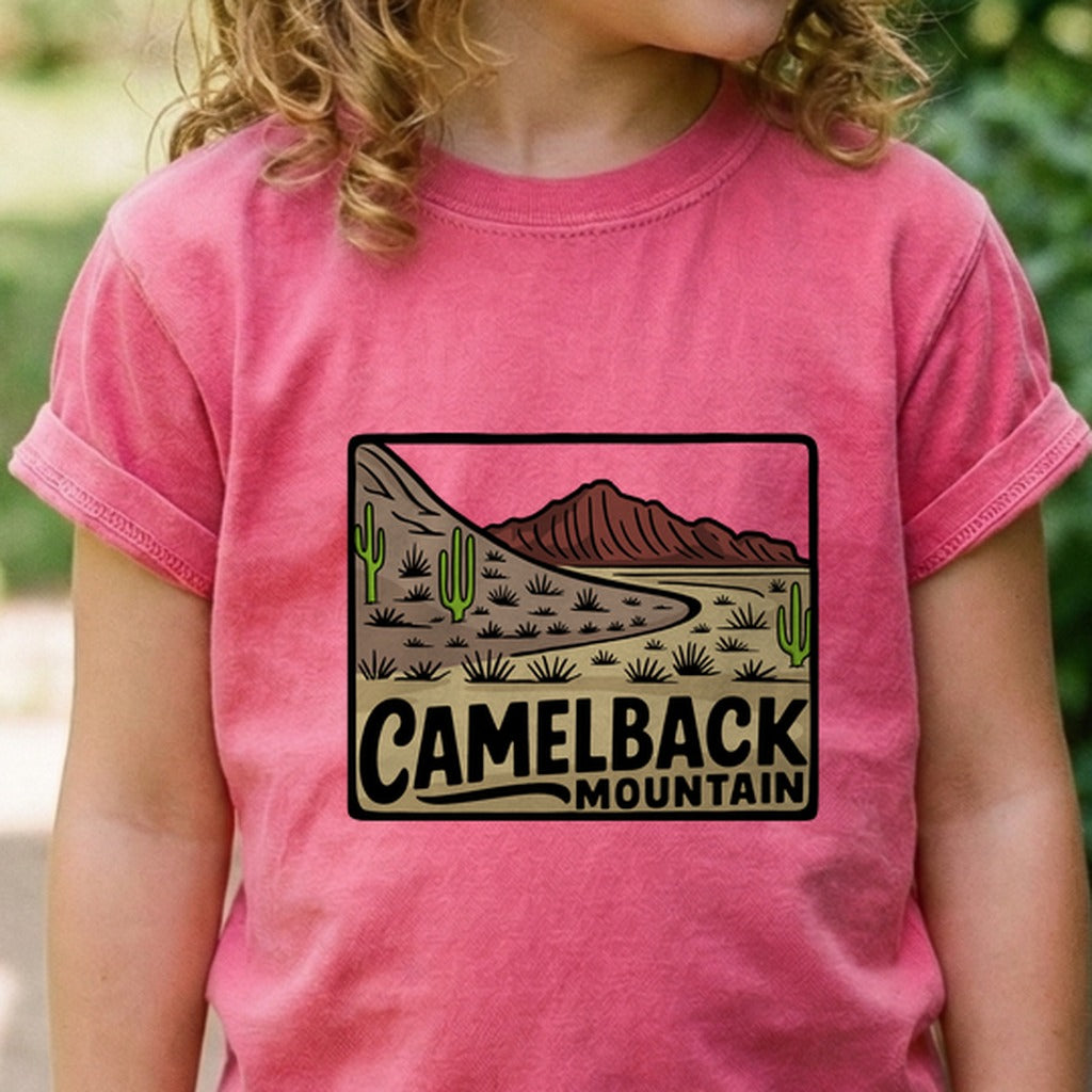 Camelback Mountain Kids Cotton T-Shirt