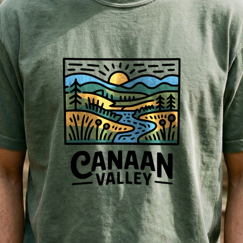 Canaan Valley Cotton T-Shirt