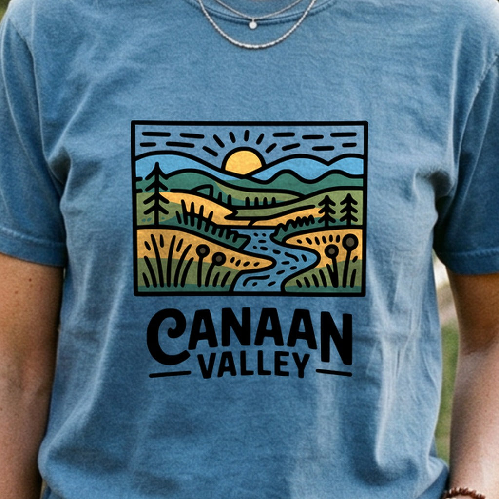 Canaan Valley Cotton T-Shirt