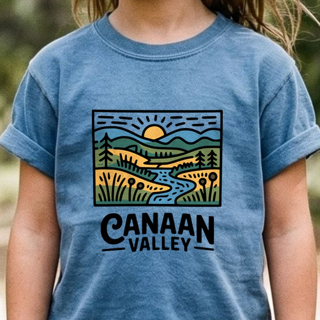 Canaan Valley Kids Cotton T-Shirt