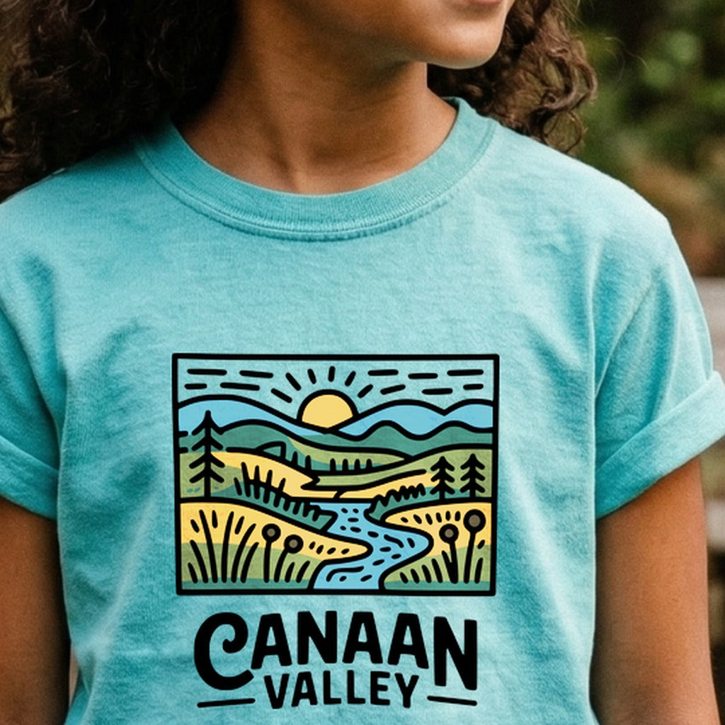 Canaan Valley Kids Cotton T-Shirt