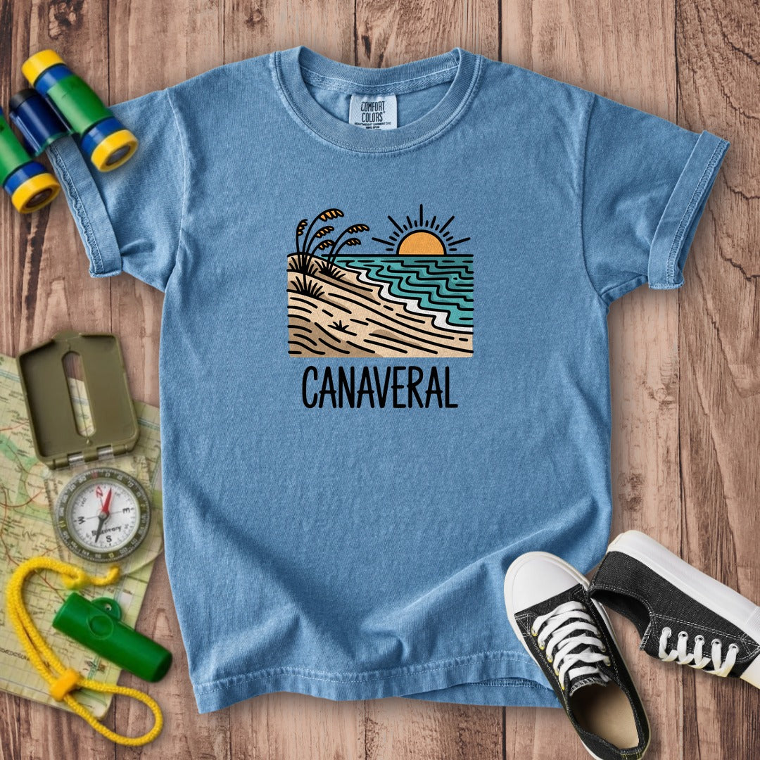 Canaveral National Seashore Kids Cotton T-Shirt