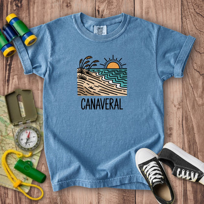 Canaveral National Seashore Kids Cotton T-Shirt
