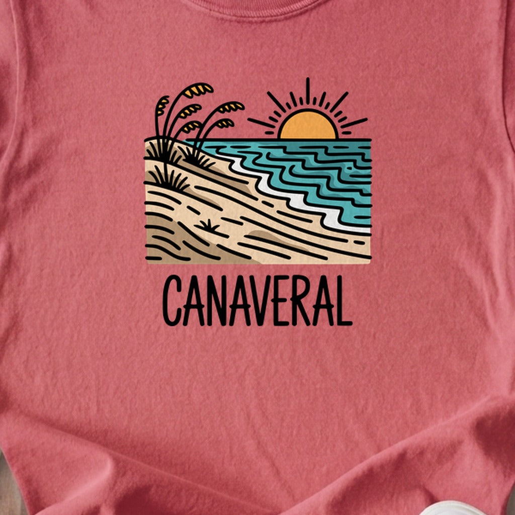 Canaveral National Seashore Kids Cotton T-Shirt