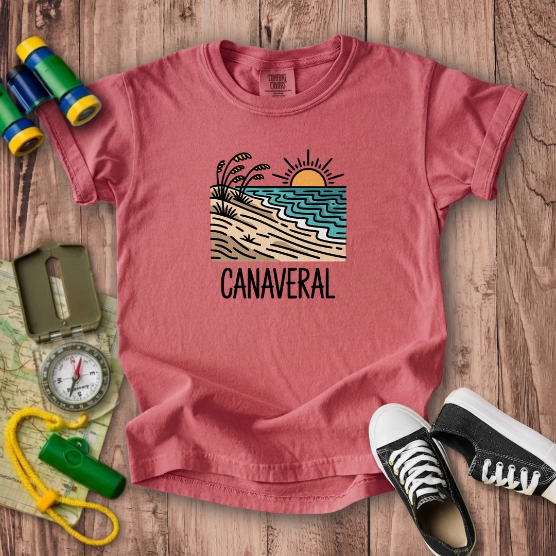Canaveral National Seashore Kids Cotton T-Shirt