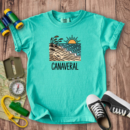 Canaveral National Seashore Kids Cotton T-Shirt