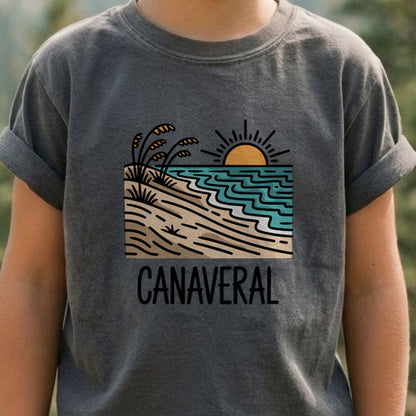 Canaveral National Seashore Kids Cotton T-Shirt