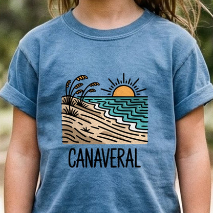 Canaveral National Seashore Kids Cotton T-Shirt