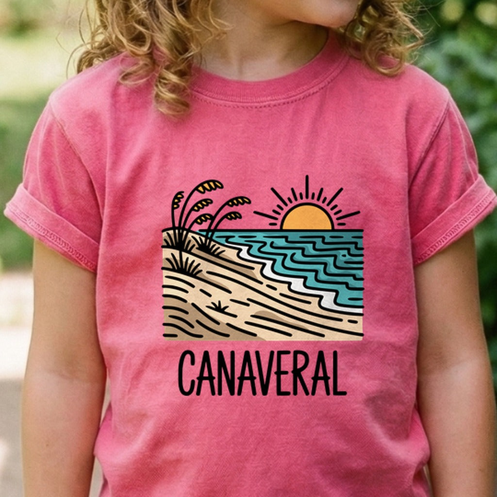 Canaveral National Seashore Kids Cotton T-Shirt