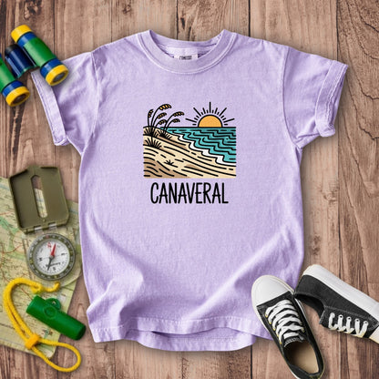 Canaveral National Seashore Kids Cotton T-Shirt