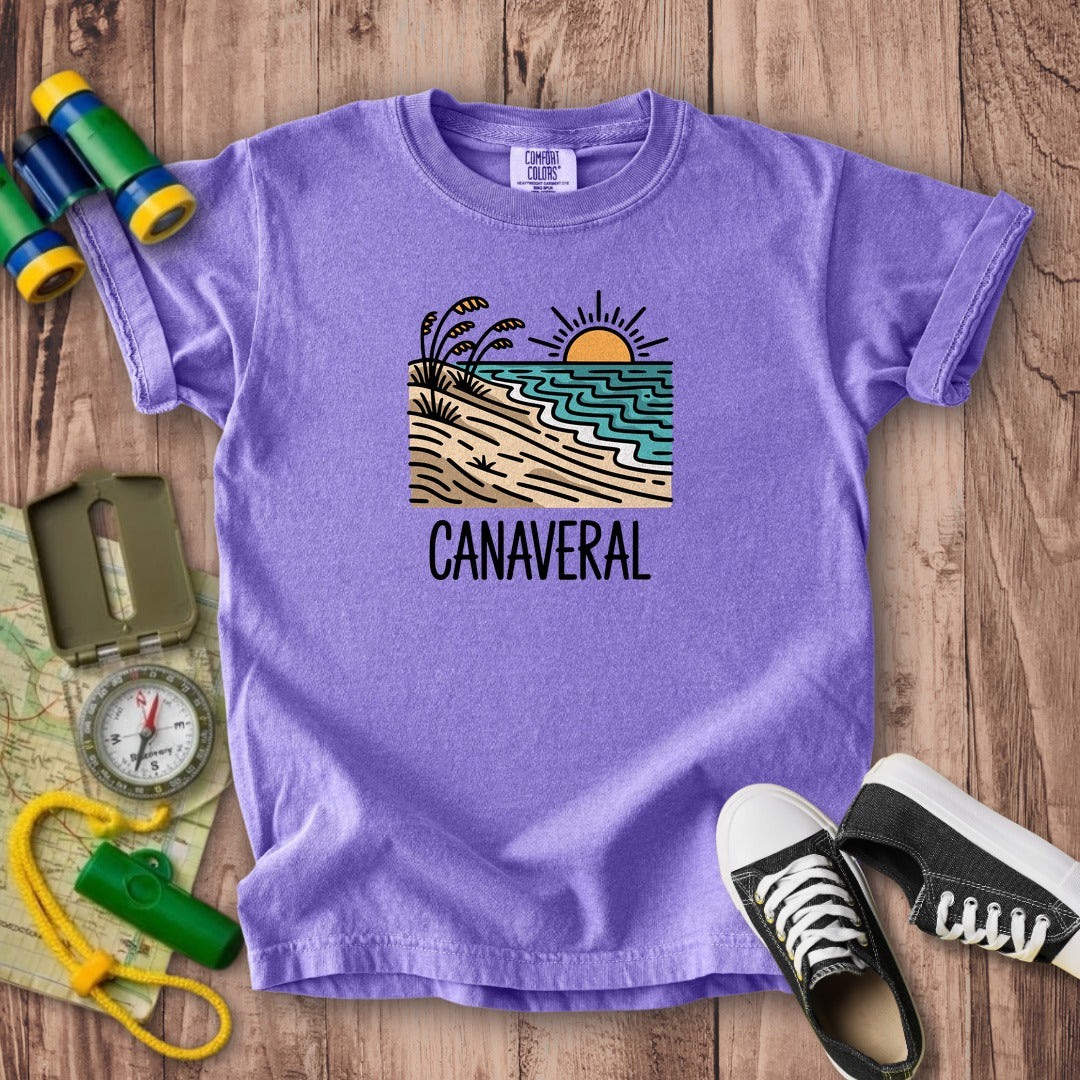 Canaveral National Seashore Kids Cotton T-Shirt