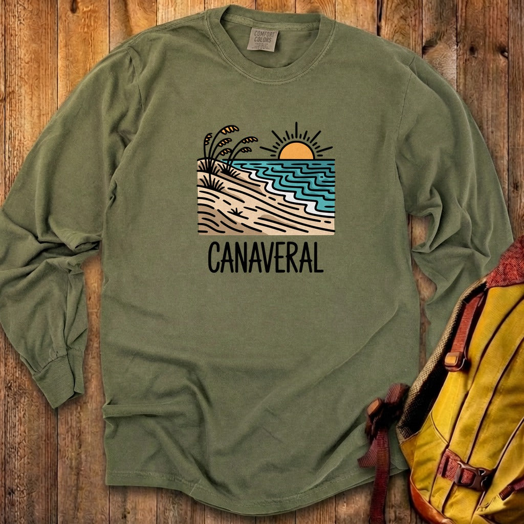 Canaveral National Seashore Cotton Long Sleeve