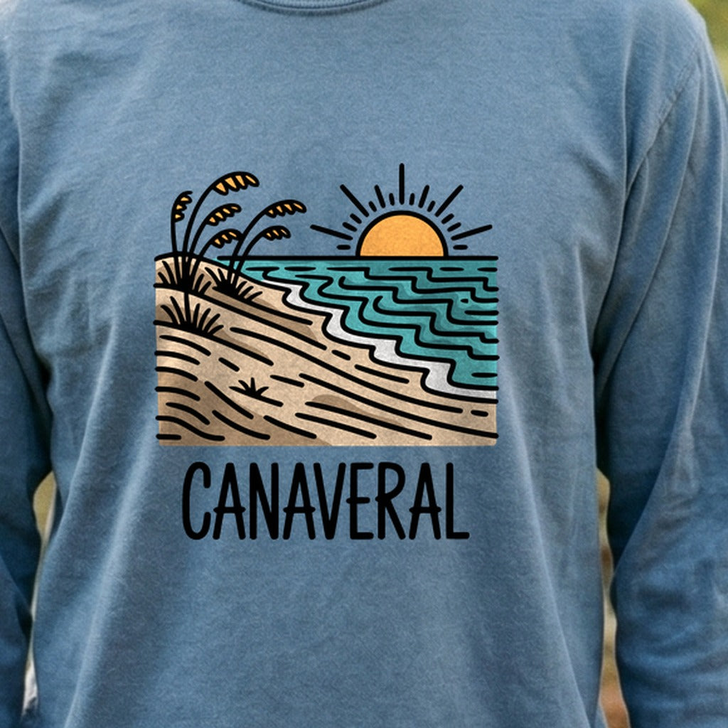 Canaveral National Seashore Cotton Long Sleeve