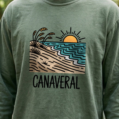 Canaveral National Seashore Cotton Long Sleeve
