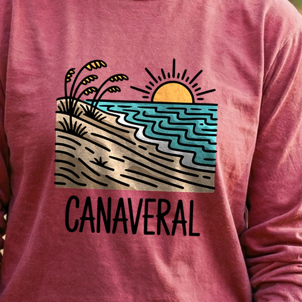 Canaveral National Seashore Cotton Long Sleeve
