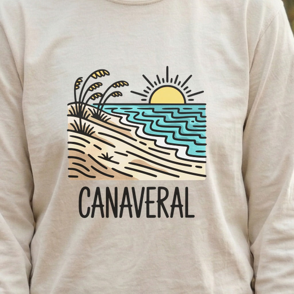 Canaveral National Seashore Cotton Long Sleeve