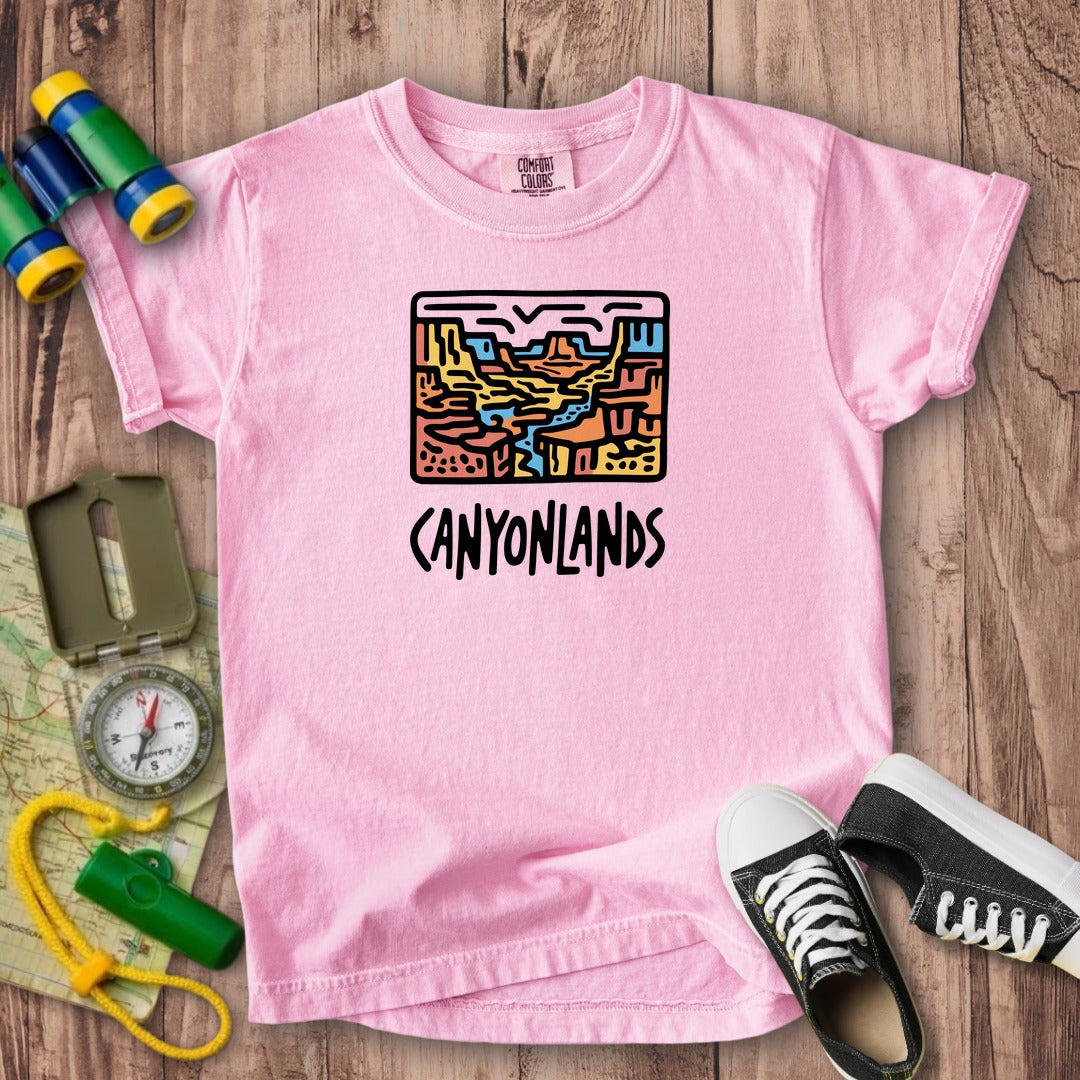 Canyonlands National Park Kids Cotton T-Shirt