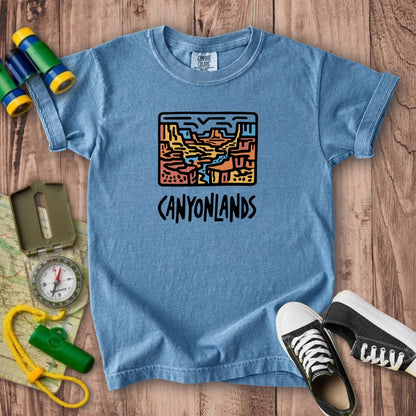 Canyonlands National Park Kids Cotton T-Shirt