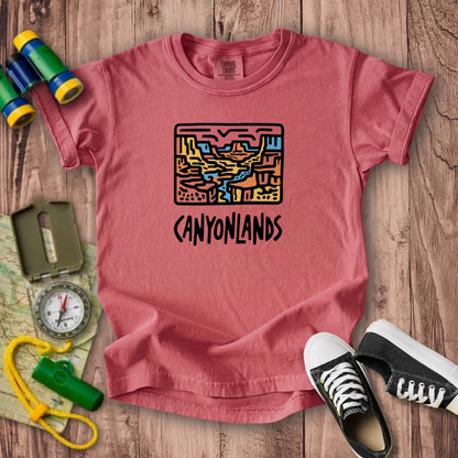 Canyonlands National Park Kids Cotton T-Shirt
