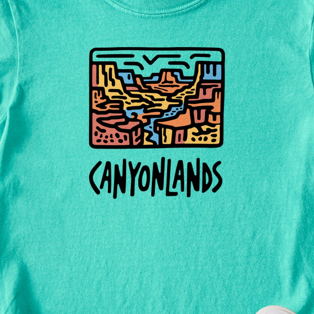 Canyonlands National Park Kids Cotton T-Shirt