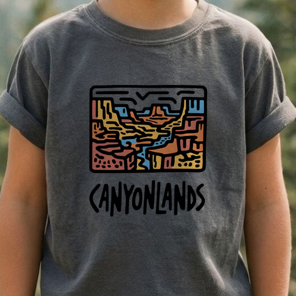 Canyonlands National Park Kids Cotton T-Shirt