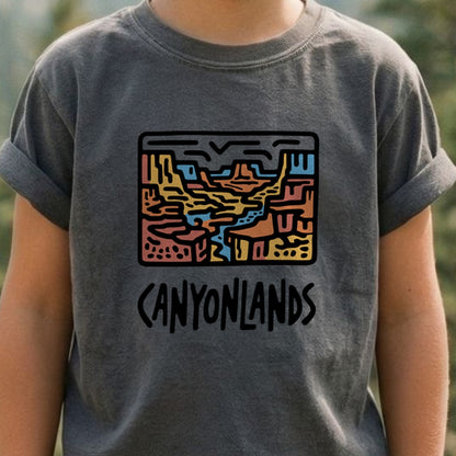 Canyonlands National Park Kids Cotton T-Shirt