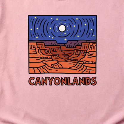 Canyonlands National Park at Night Cotton T-Shirt