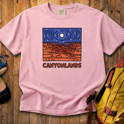 Canyonlands National Park at Night Cotton T-Shirt