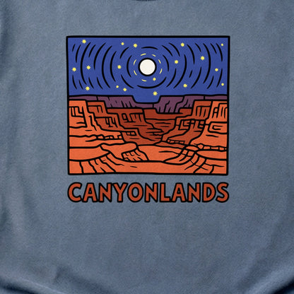 Canyonlands National Park at Night Cotton T-Shirt