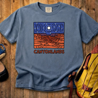 Canyonlands National Park at Night Cotton T-Shirt